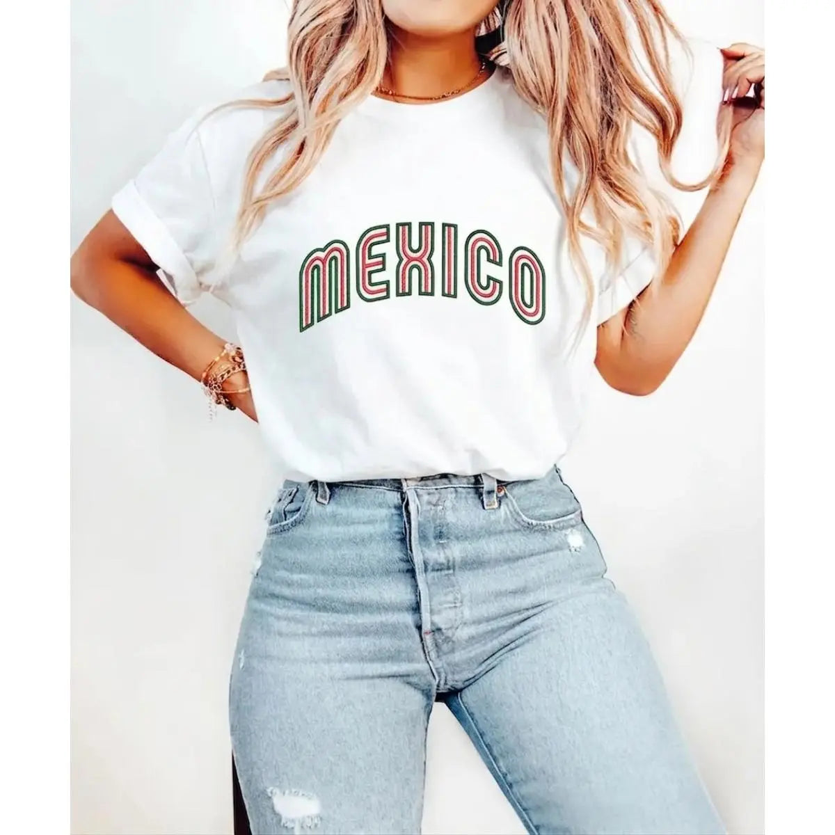 100% Cotton PRINT Mexico T-Shirt Graphic Shirt Vintage Mexico T-Shirt Aesthetic 90s Retro Summer,Muppet