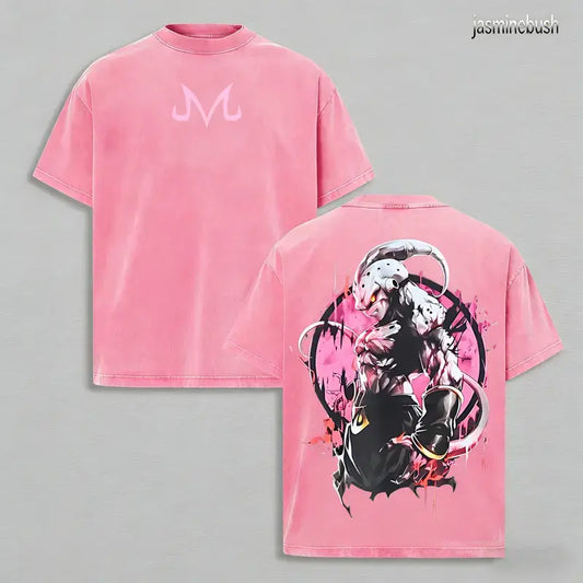 Goku Saiyan Unisex Washed outfits men women streetwear 80s 90s graphic washed tees cotton Anime tank tops gifts