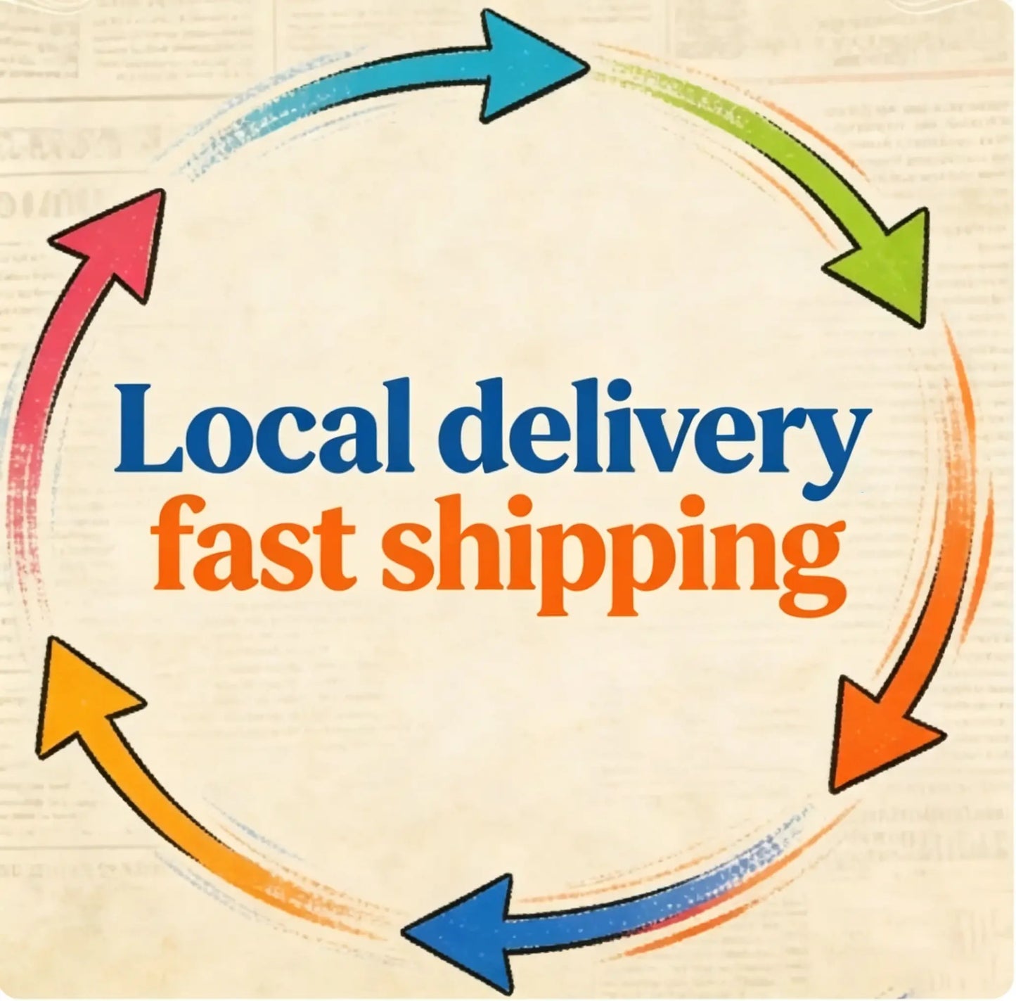 Follow the store to get coupons, Spend a certain amount and get a discount, Local delivery, fast shipping