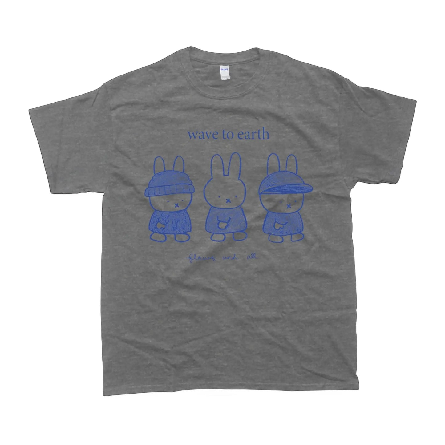 Wave To Earth Miffy Shirt Cute Soft T-shirt Unisex Graphic