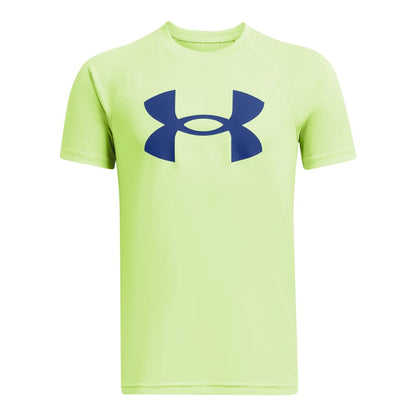 Under Armour Boys' Tech Hybrid Printed Fill Short-Sleeve T-Shirt