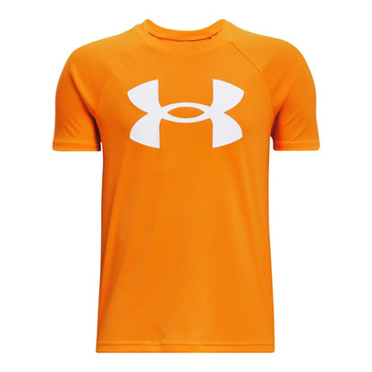 Under Armour Boys' Tech Hybrid Printed Fill Short-Sleeve T-Shirt