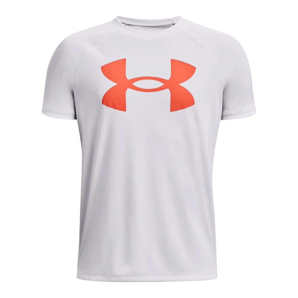 Under Armour Boys' Tech Hybrid Printed Fill Short-Sleeve T-Shirt
