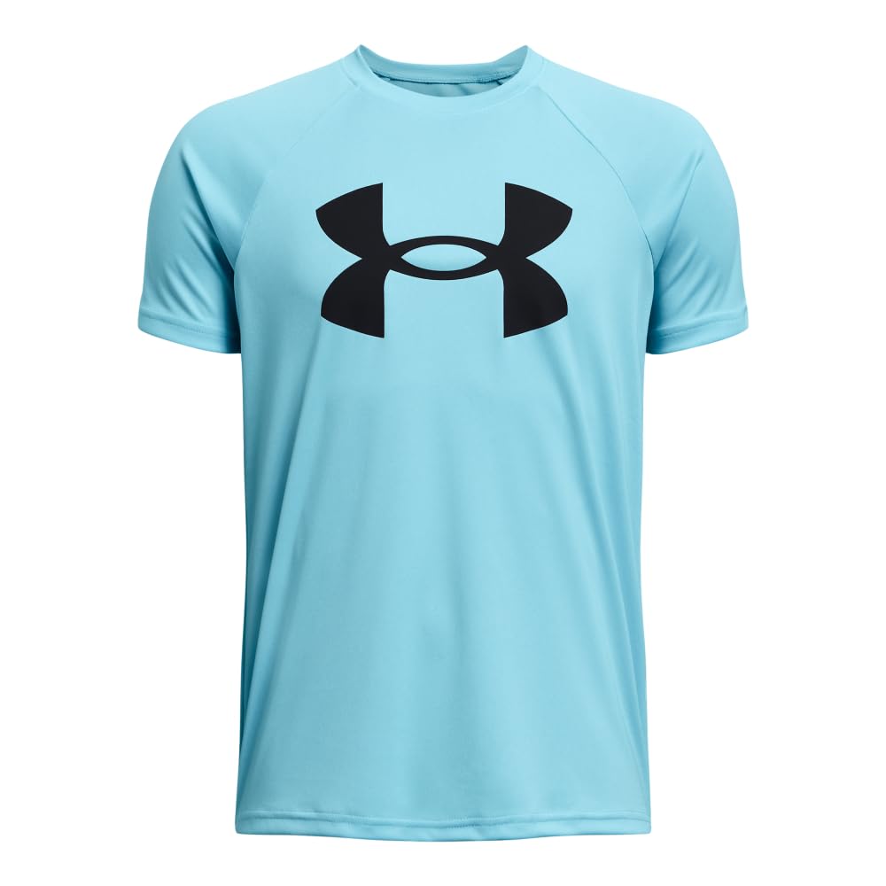 Under Armour Boys' Tech Hybrid Printed Fill Short-Sleeve T-Shirt