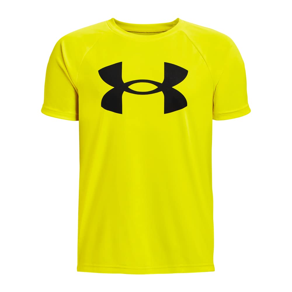 Under Armour Boys' Tech Hybrid Printed Fill Short-Sleeve T-Shirt