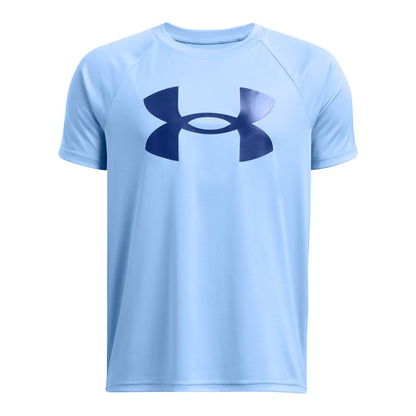 Under Armour Boys' Tech Hybrid Printed Fill Short-Sleeve T-Shirt