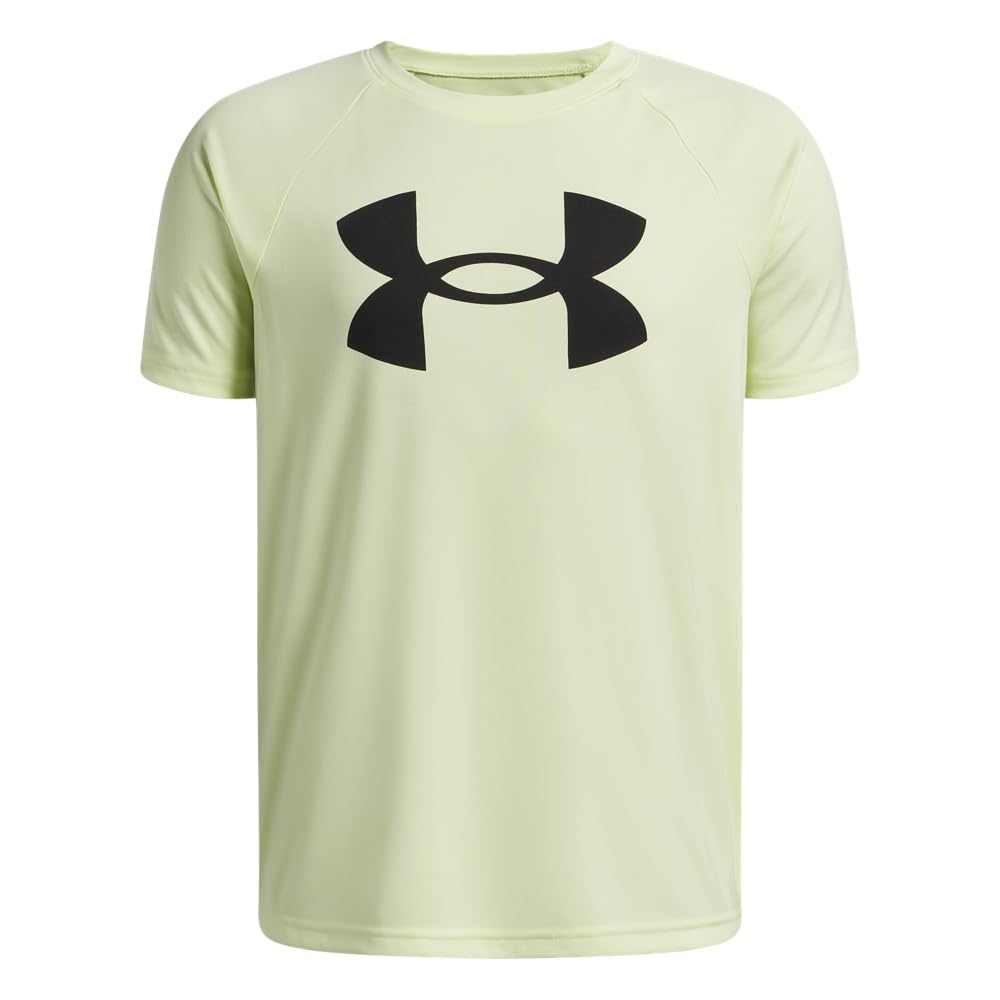 Under Armour Boys' Tech Hybrid Printed Fill Short-Sleeve T-Shirt