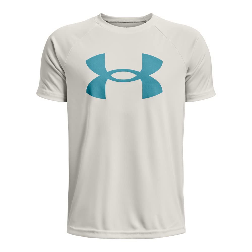 Under Armour Boys' Tech Hybrid Printed Fill Short-Sleeve T-Shirt