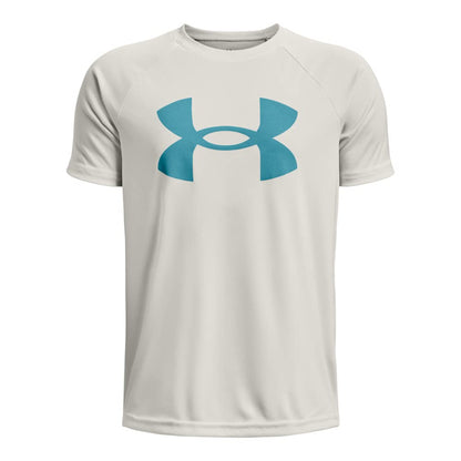 Under Armour Boys' Tech Hybrid Printed Fill Short-Sleeve T-Shirt