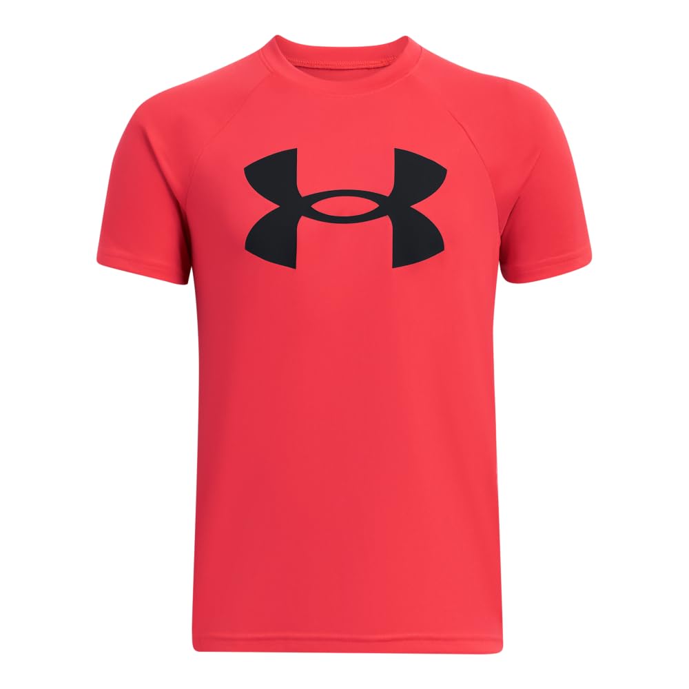 Under Armour Boys' Tech Hybrid Printed Fill Short-Sleeve T-Shirt