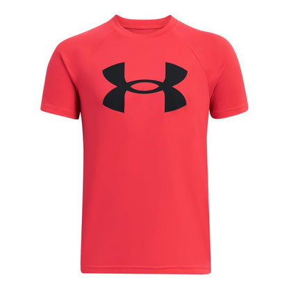 Under Armour Boys' Tech Hybrid Printed Fill Short-Sleeve T-Shirt