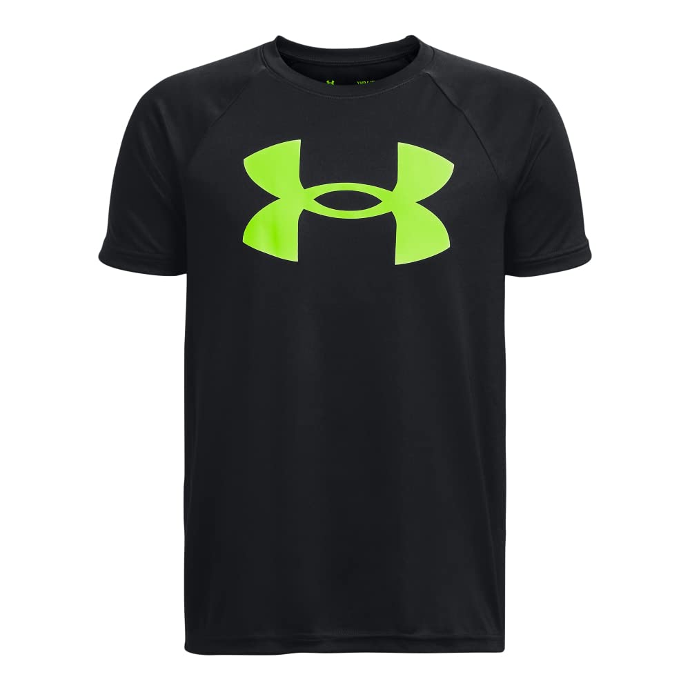 Under Armour Boys' Tech Hybrid Printed Fill Short-Sleeve T-Shirt