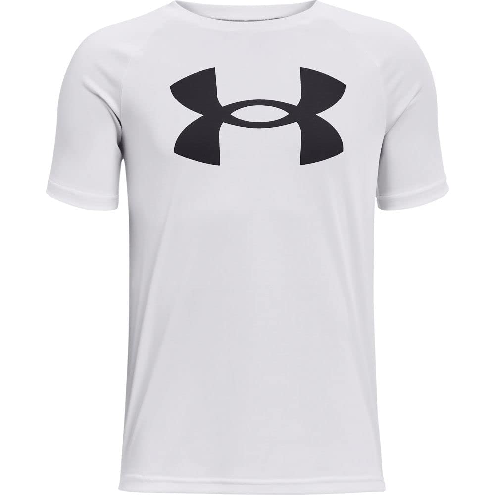 Under Armour Boys' Tech Hybrid Printed Fill Short-Sleeve T-Shirt