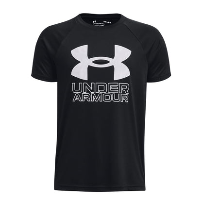 Under Armour Boys' Tech Hybrid Printed Fill Short-Sleeve T-Shirt