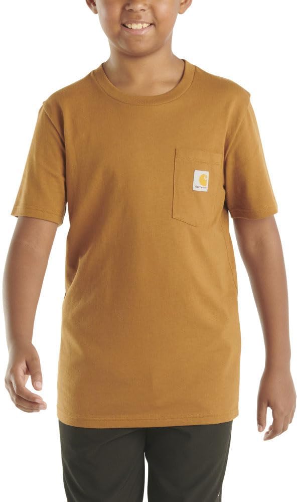 Carhartt Kids' Short Sleeve Pocket T-Shirt Tee Shirt