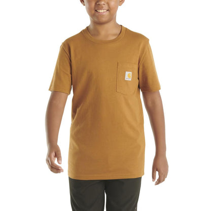 Carhartt Kids' Short Sleeve Pocket T-Shirt Tee Shirt