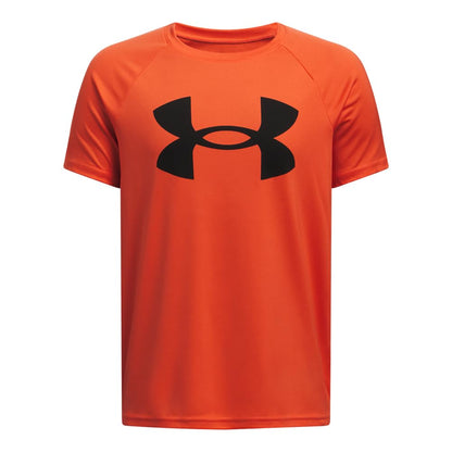 Under Armour Boys' Tech Hybrid Printed Fill Short-Sleeve T-Shirt