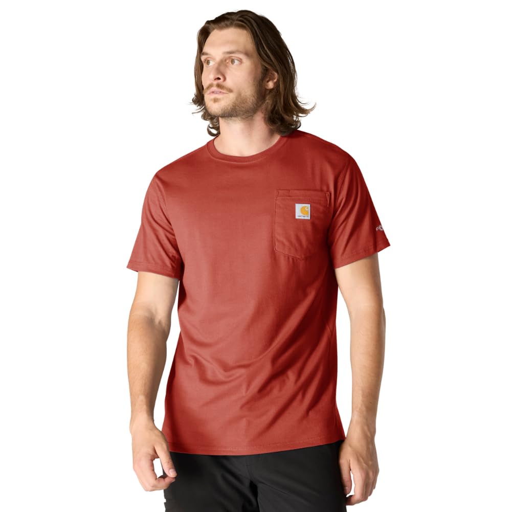 Carhartt Men's Force Relaxed Fit Midweight Short-Sleeve Pocket T-Shirt