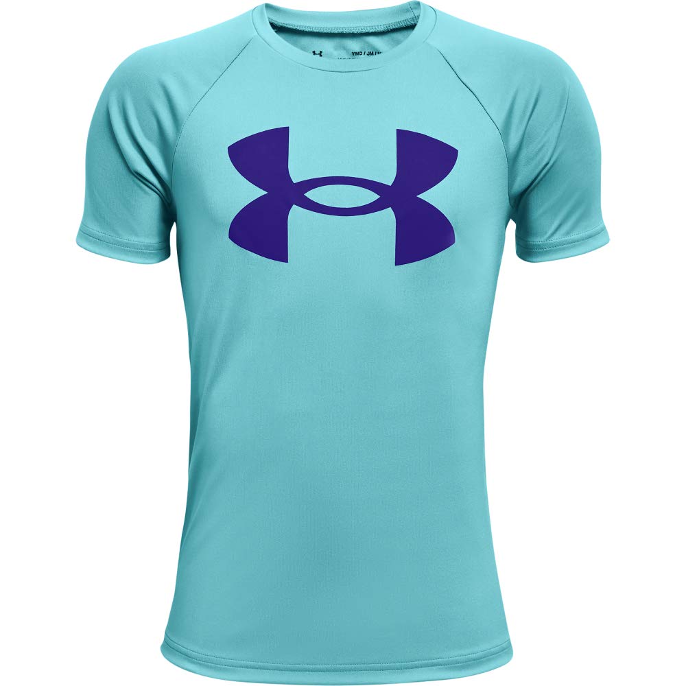 Under Armour Boys' Tech Hybrid Printed Fill Short-Sleeve T-Shirt