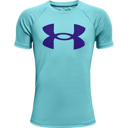 Under Armour Boys' Tech Hybrid Printed Fill Short-Sleeve T-Shirt