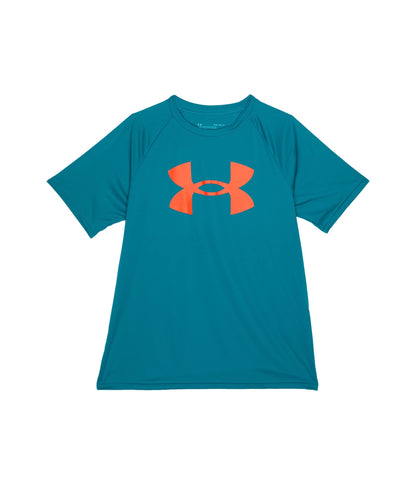 Under Armour Boys' Tech Hybrid Printed Fill Short-Sleeve T-Shirt