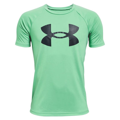 Under Armour Boys' Tech Hybrid Printed Fill Short-Sleeve T-Shirt