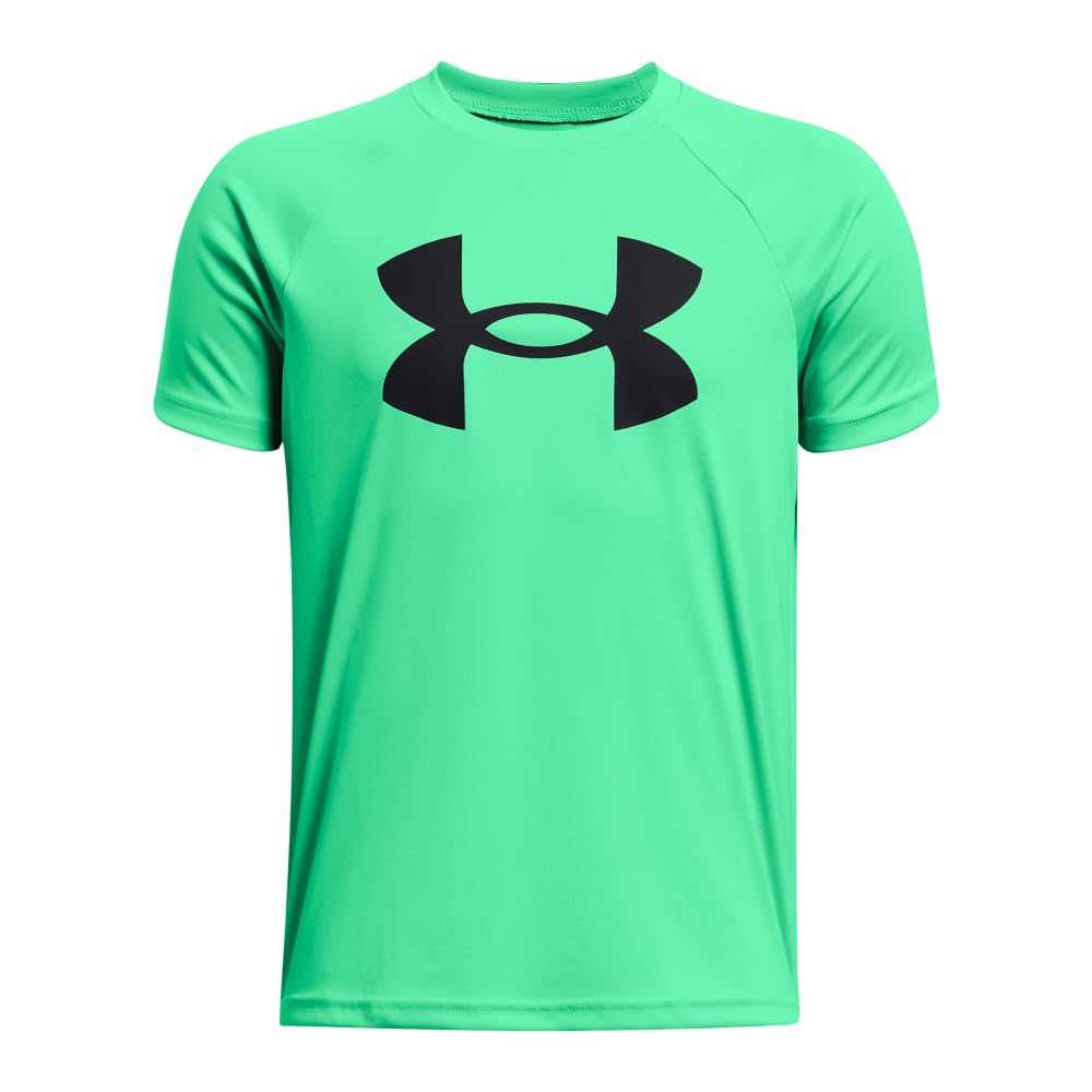 Under Armour Boys' Tech Hybrid Printed Fill Short-Sleeve T-Shirt
