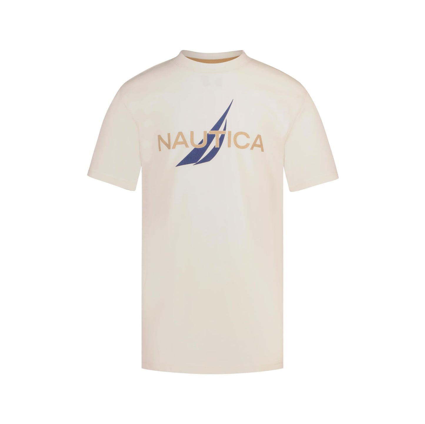 Nautica Boys' Short Sleeve J-Class Logo Crew Neck T-Shirt, Soft, Comfortable, Relaxed Fit