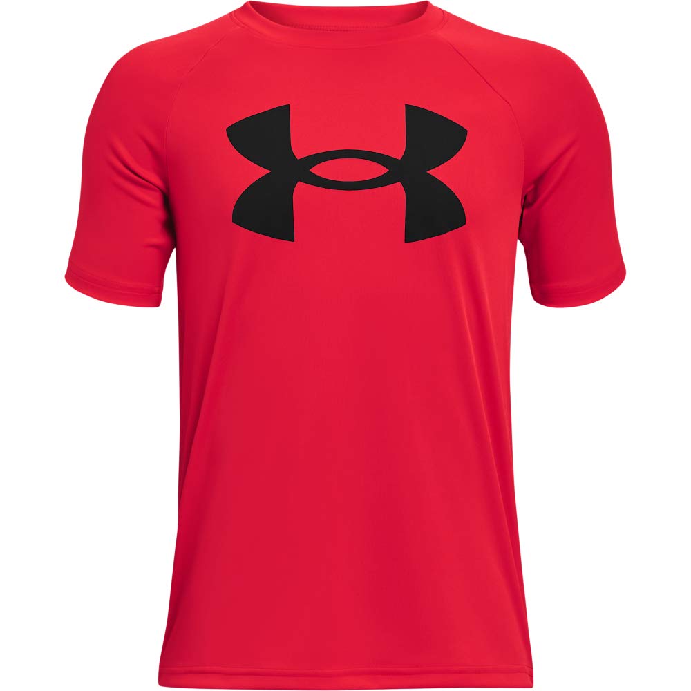 Under Armour Boys' Tech Hybrid Printed Fill Short-Sleeve T-Shirt