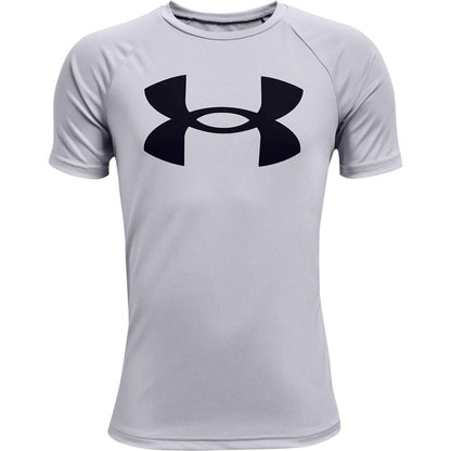 Under Armour Boys' Tech Hybrid Printed Fill Short-Sleeve T-Shirt