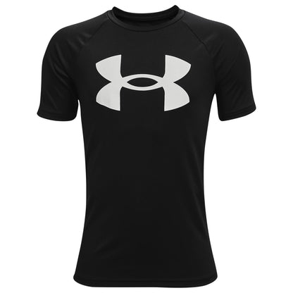 Under Armour Boys' Tech Hybrid Printed Fill Short-Sleeve T-Shirt