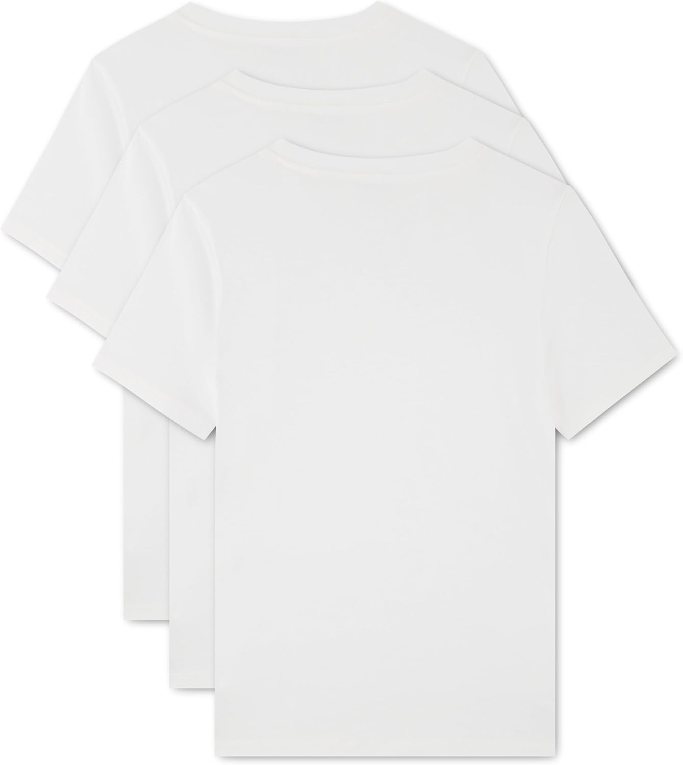 Lacoste Boys' 3-Pack Undershirt