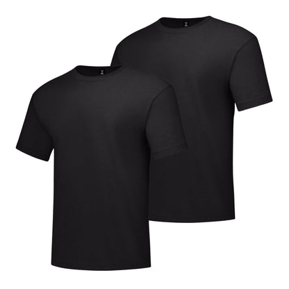 Hanes Men's Beefy-T T-Shirt, Heavyweight Cotton T-Shirts for Men, 1 or 2 Pack, Men's Tees (Tall