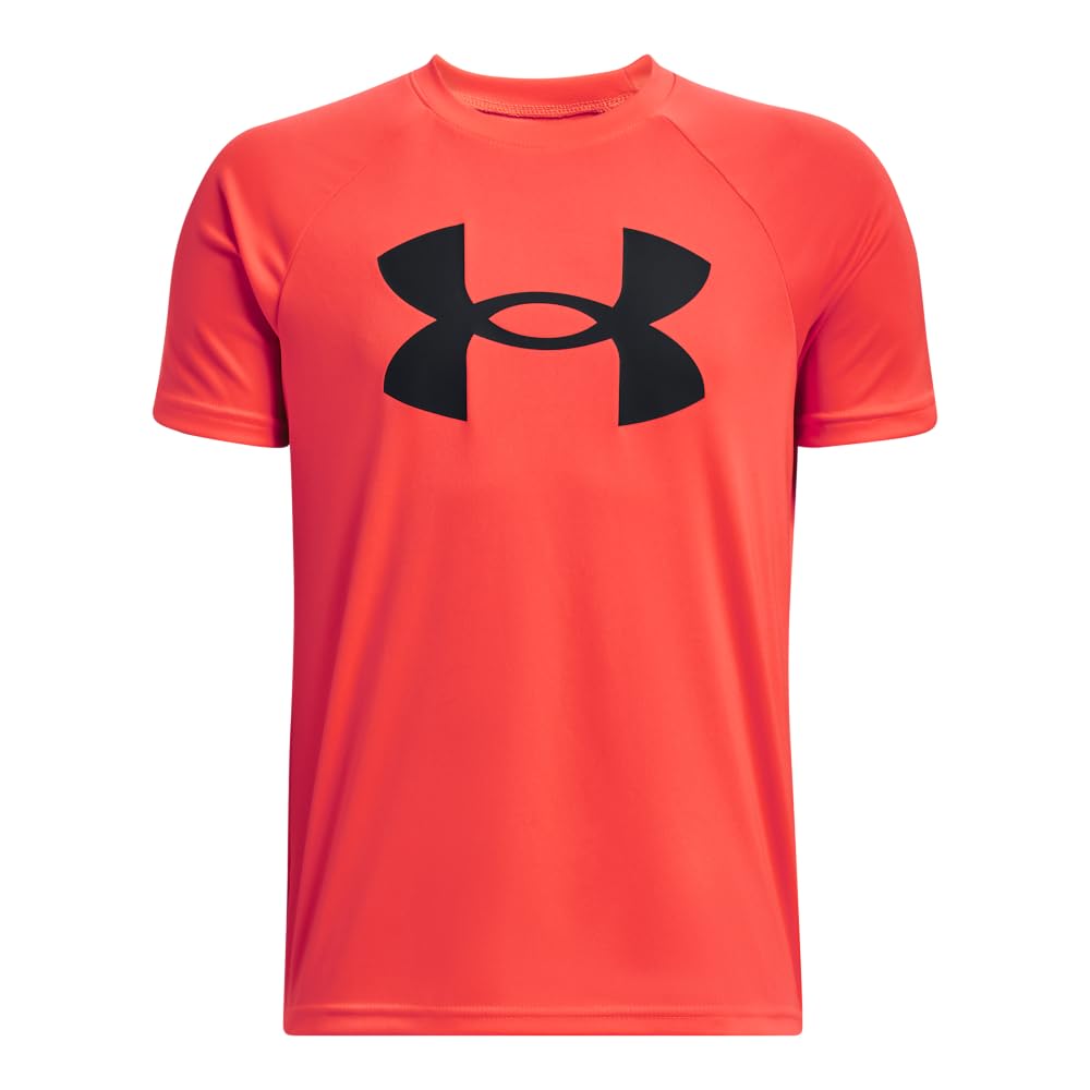 Under Armour Boys' Tech Hybrid Printed Fill Short-Sleeve T-Shirt