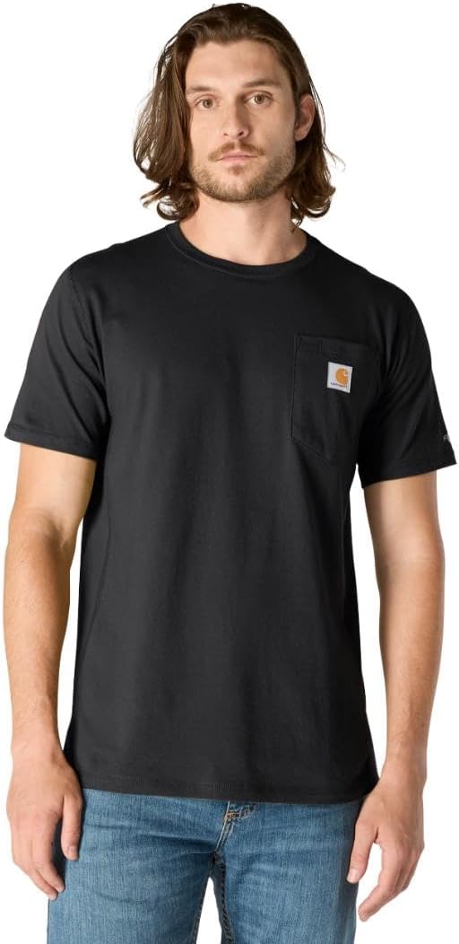 Carhartt Men's Force Relaxed Fit Midweight Short-Sleeve Pocket T-Shirt