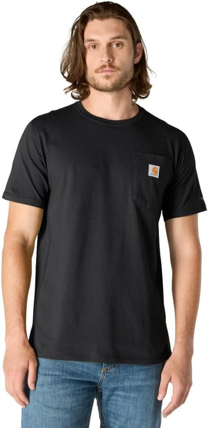 Carhartt Men's Force Relaxed Fit Midweight Short-Sleeve Pocket T-Shirt