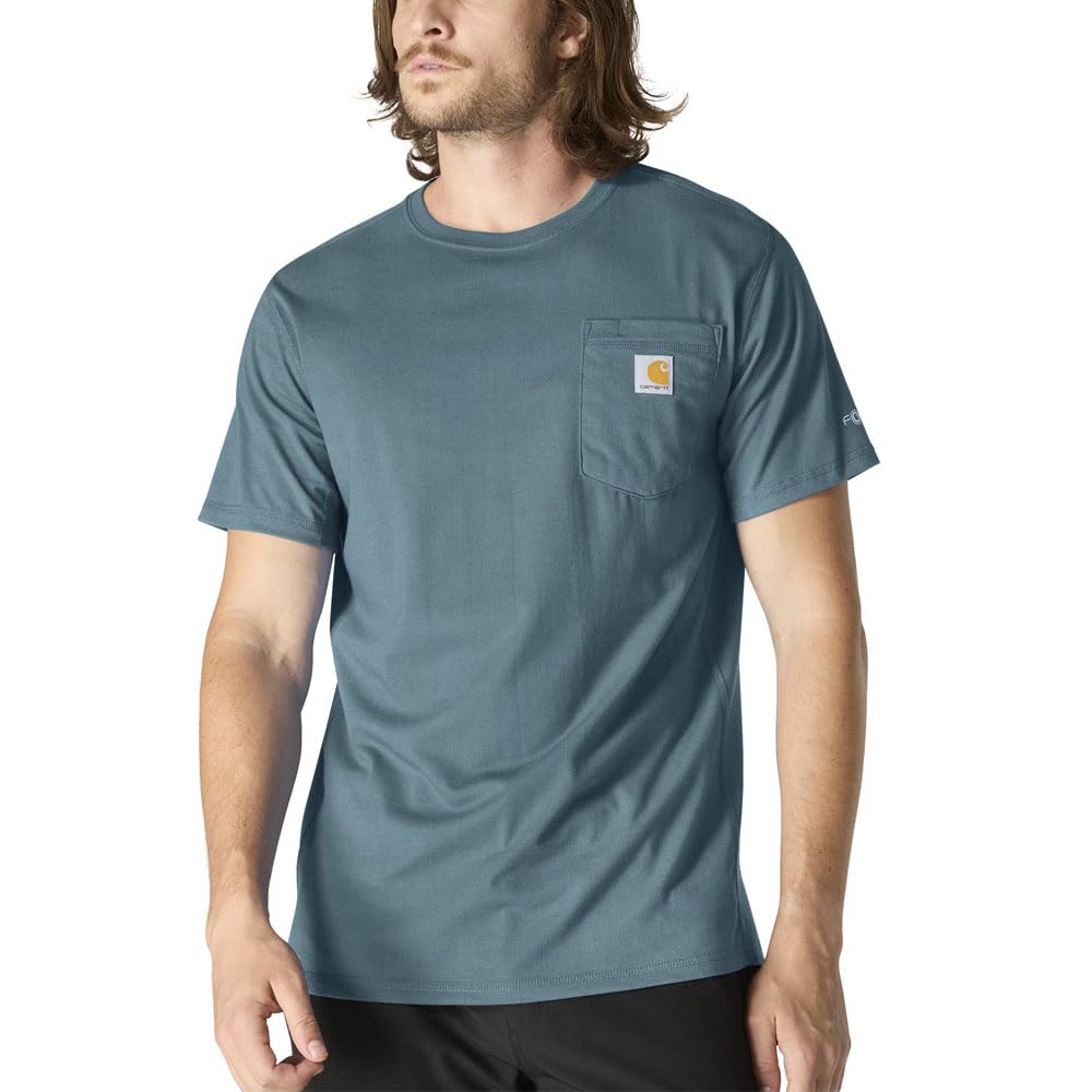 Carhartt Men's Force Relaxed Fit Midweight Short-Sleeve Pocket T-Shirt