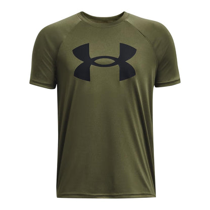 Under Armour Boys' Tech Hybrid Printed Fill Short-Sleeve T-Shirt
