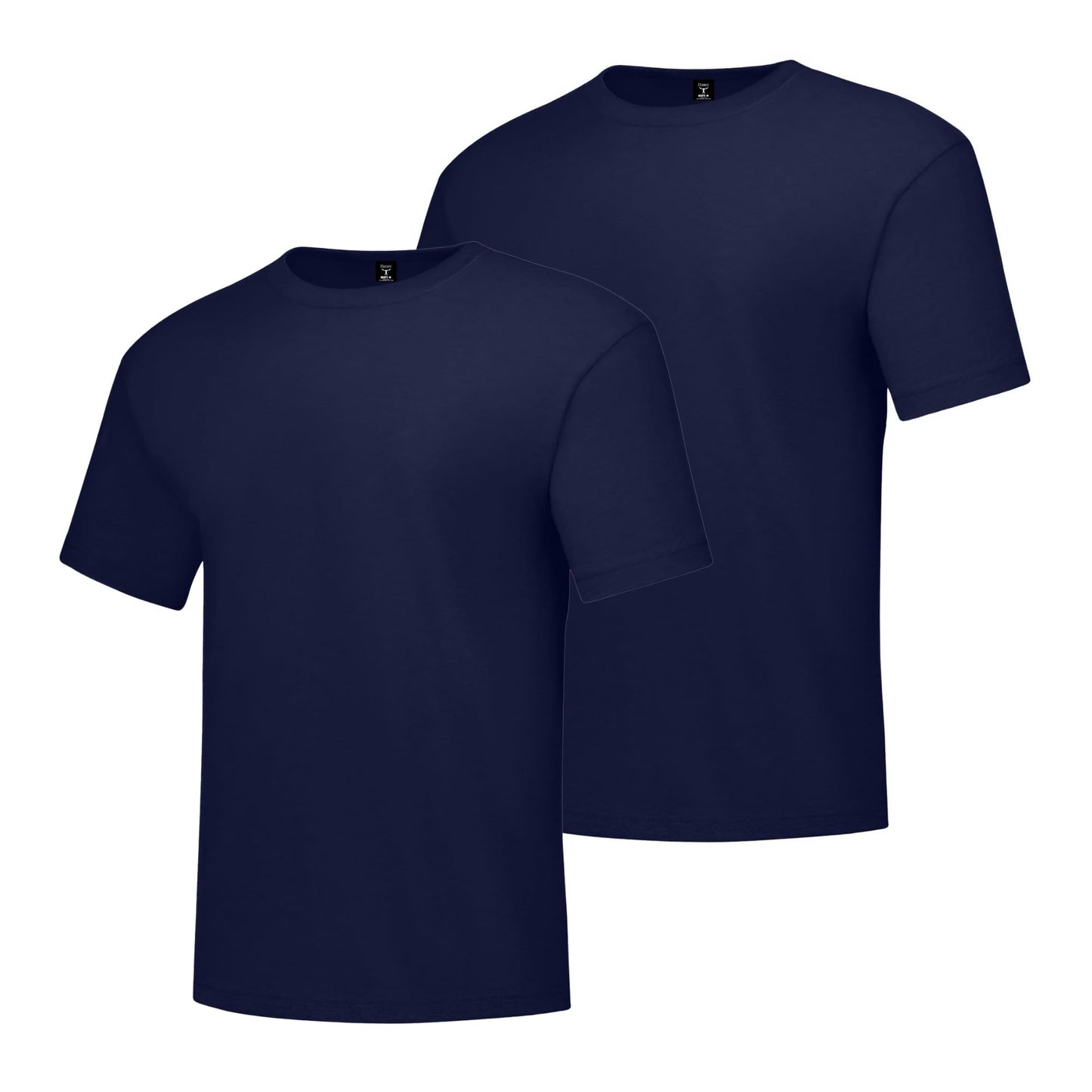 Hanes Men's Beefy-T T-Shirt, Heavyweight Cotton T-Shirts for Men, 1 or 2 Pack, Men's Tees (Tall