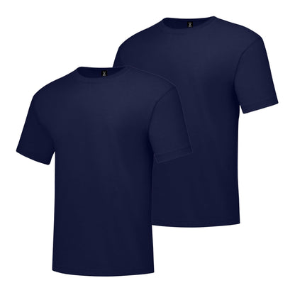Hanes Men's Beefy-T T-Shirt, Heavyweight Cotton T-Shirts for Men, 1 or 2 Pack, Men's Tees (Tall