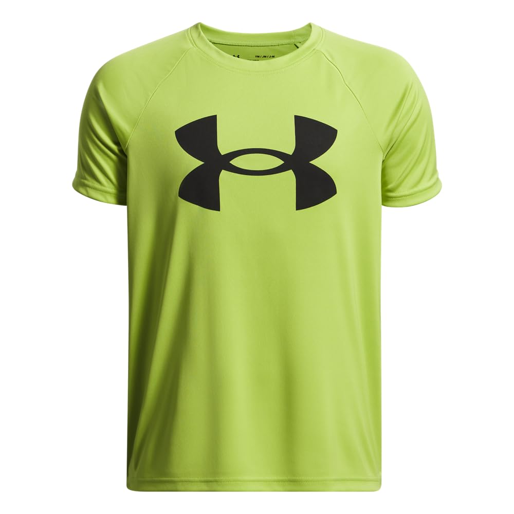 Under Armour Boys' Tech Hybrid Printed Fill Short-Sleeve T-Shirt