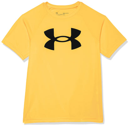Under Armour Boys' Tech Hybrid Printed Fill Short-Sleeve T-Shirt