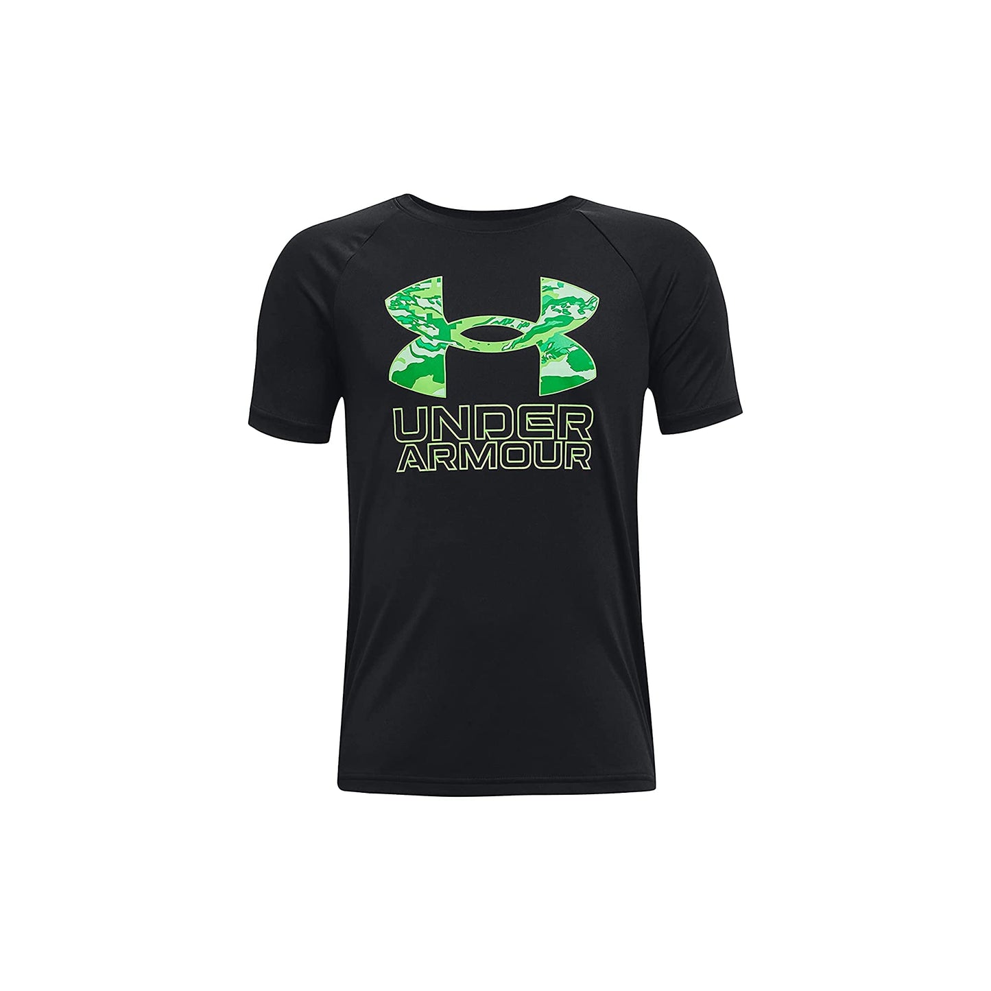 Under Armour Boys' Tech Hybrid Printed Fill Short-Sleeve T-Shirt