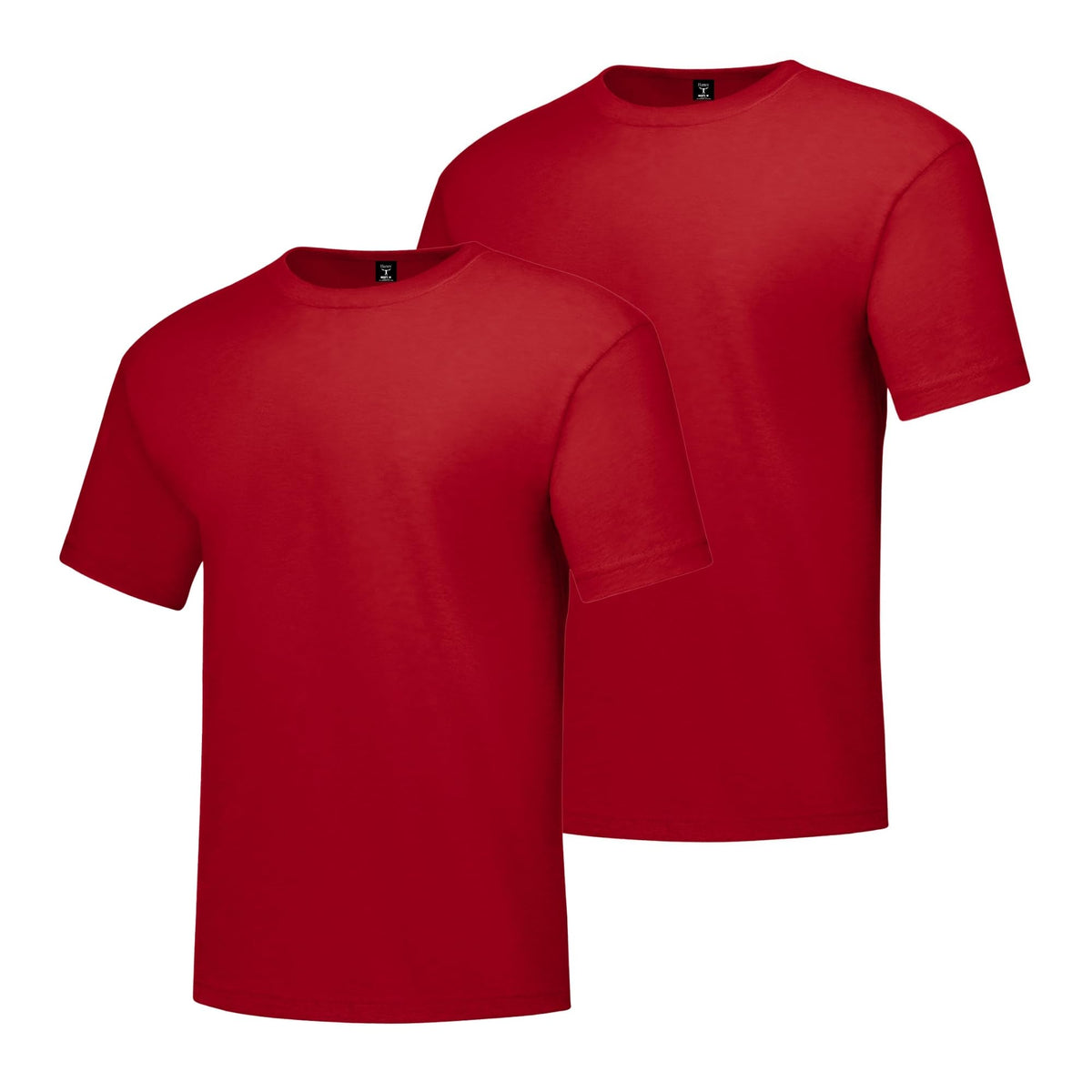 Hanes Men's Beefy-T T-Shirt, Heavyweight Cotton T-Shirts for Men, 1 or 2 Pack, Men's Tees (Tall