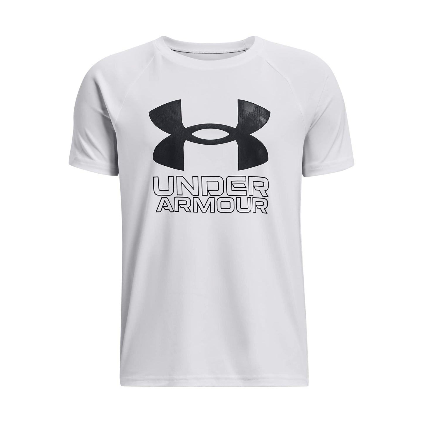Under Armour Boys' Tech Hybrid Printed Fill Short-Sleeve T-Shirt