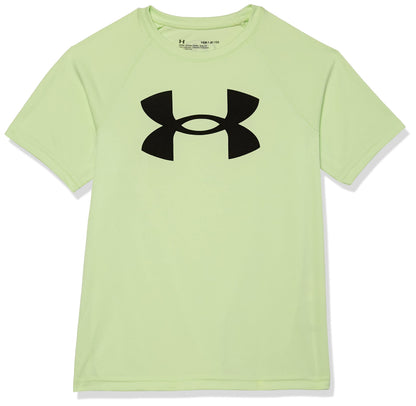 Under Armour Boys' Tech Hybrid Printed Fill Short-Sleeve T-Shirt