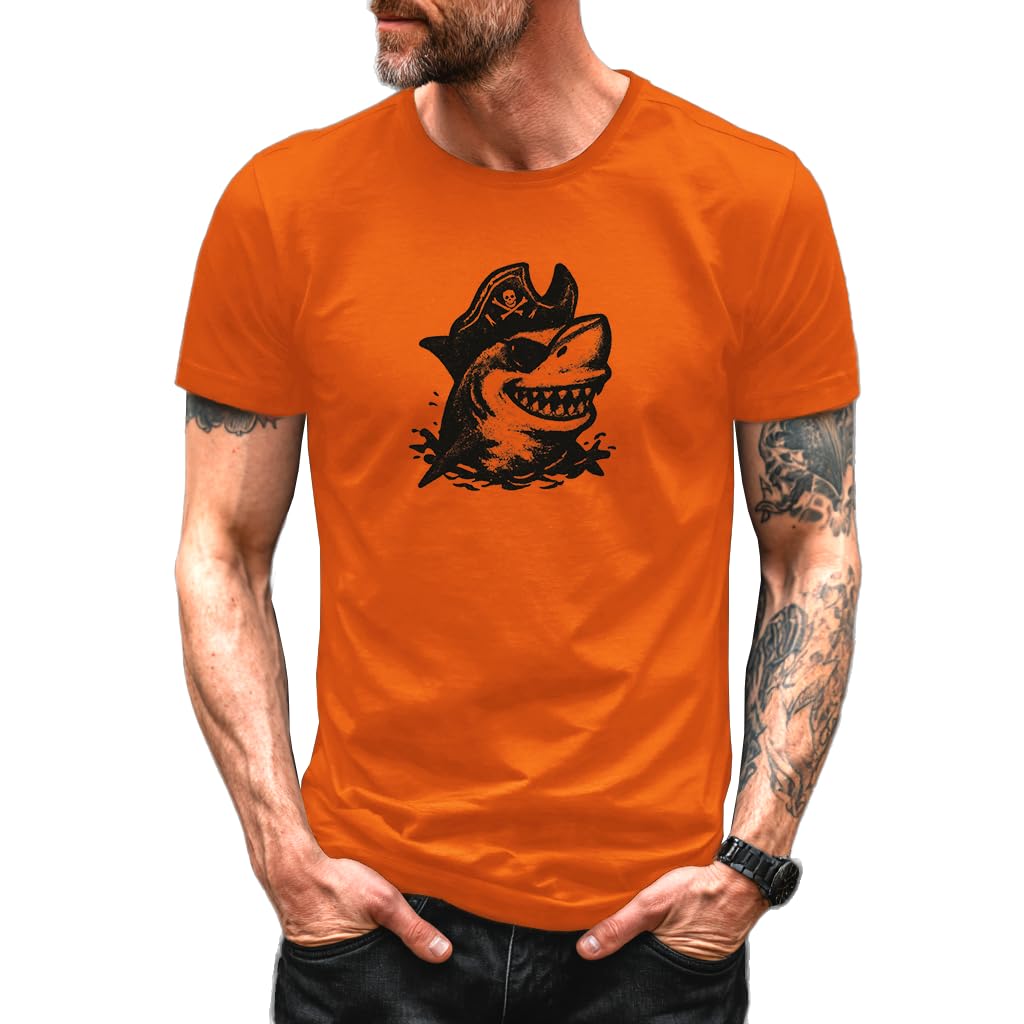 domirica Men's Solid 100% Cotton Graphic Short Sleeve Crewneck Big and Tall Summer Breathable Quick Dry Gym Casual Top