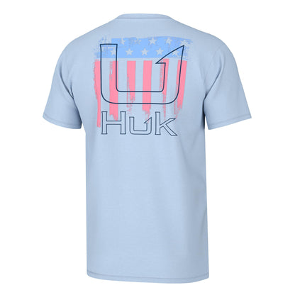 HUK Mens Fishing Graphic Tee, Performance Short Sleeve, Quick-Dry