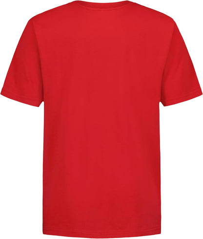 Nautica Boys' Short Sleeve J-Class Logo Crew Neck T-Shirt, Soft, Comfortable, Relaxed Fit