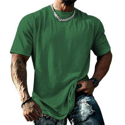 domirica Mens Muscle Fit Short Sleeve T Shirts Gym Workout Crewneck Novelty Print Quick Dry Athletic Shirt